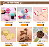 Éponge de maquillage en mousse pour le visage, mini éponge de beauté pour les doigts, éponge de maquillage pour le correcteur, outil de beauté, éponge de maquillage sans latex