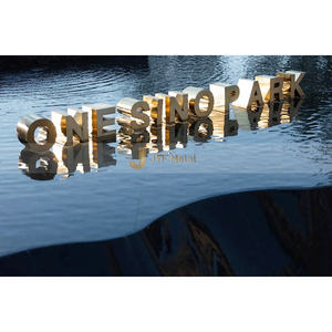 C90 Custom Business Sign Office <b>Signs</b> Storefront <b>Signs</b> 3D Letters Metal Letters Cut Stainless Steel Letters Office <b>Wall</b> Decor - Product Image 3