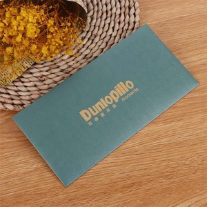 ซองบัตรกำนัลสำหรับบัตรอวยพรเป็นมิตรต่อสิ่งแวดล้อมและรีไซเคิลโลโก้ฟอยล์สีทองแบบกำหนดเอง - Product Image 2