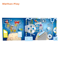 Mur de jeu interactif avec balles personnalisées, en matériaux ABS et PE, pour équipement de terrain de jeu intérieur scolaire