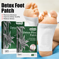 X18 Patchs Naturels aux Herbes Blanches pour les Pieds – Exfoliants, Hydratants, Soin des Pieds, Élimination de l'Humidité, Soulagement du Froid, Détente et Réduction de la Pression