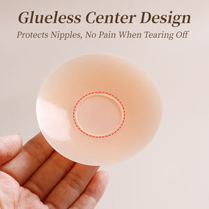 Superhaftende Klebende Doppelseitige Magische Nippelabdeckungen Silikon-Nippelcover ohne Aufkleber - Product Image 3