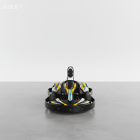 Go Kart Eléctrico con Control Remoto y Velocidad Ajustable, Velocidad Máxima de 60 km/h, Capacidad de Carga de 200 kg, para Adolescentes y Adultos