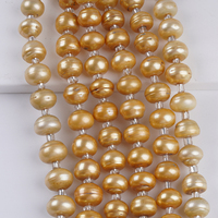 Perles de culture d'eau douce naturelles en vrac, qualité A, 18 cm, 12-14 mm, 12-15 mm, prix abordable, pour la fabrication de bijoux
