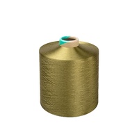 Fil 100% polyester DTY 180D/48F, certifié Oeko-Tex, respectueux de l'environnement, fil teint en anneau de haute qualité pour la broderie