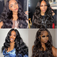 Extensions de Cheveux Ondulés Naturels Bruts Cambodgiens en Gros, 100% Vierge, Cuticules Alignées, Bouclés, Lots de Cheveux Humains, Fournisseur
