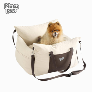 Asiento de coche de lujo <span class=keywords><strong>para</strong></span> gatos, cama de viaje <span class=keywords><strong>para</strong></span> cachorros, asiento elevador impermeable <span class=keywords><strong>para</strong></span> perros, asiento de <span class=keywords><strong>lona</strong></span> informal <span class=keywords><strong>para</strong></span> perros pequeños, asiento de coche <span class=keywords><strong>para</strong></span> perros pequeños - Product Image 1