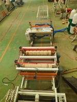 Línea de Producción de Tejas de Techo Glaseadas de Resina Sintética ASA PVC, Máquina Extrusora de Láminas de Techo Corrugadas Onduladas Anti-UV