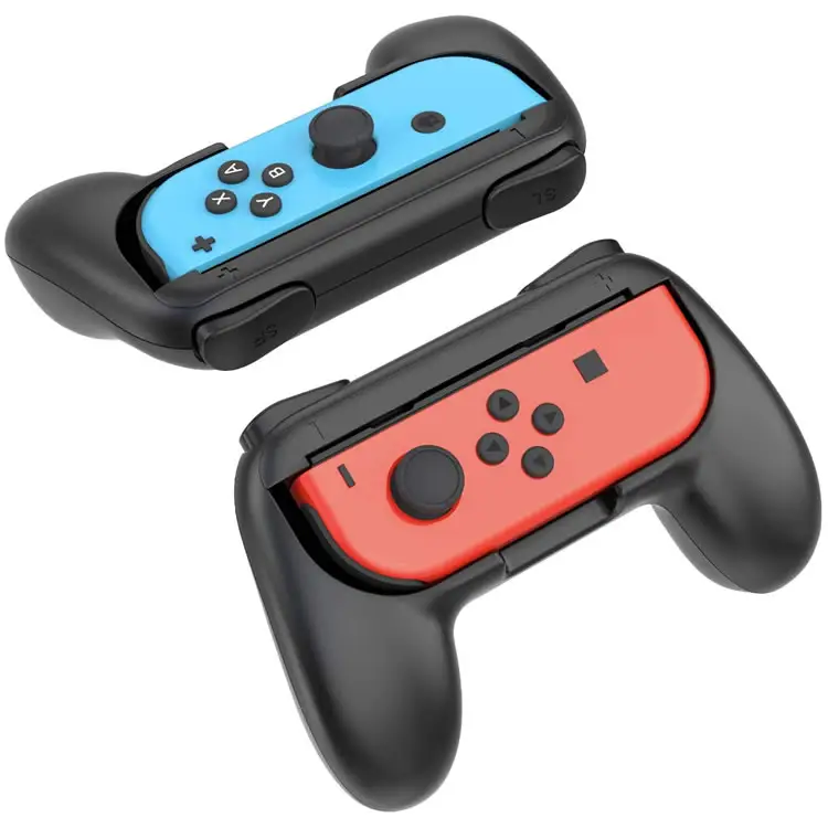 ニンテンドースイッチ付きグリップキット互換コントローラーJoyCon耐摩耗性グリップコントローラー互換2パックマリオカート