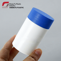 Flacon de 120 CC en PE coloré pour compléments alimentaires et médicaments, avec bouchon à vis, pour comprimés et capsules de vitamines, de taurine et de calcium