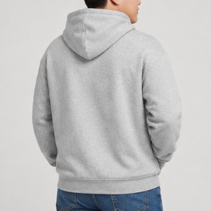 Sweat-shirt à capuche surdimensionné <span class=keywords><strong>de</strong></span> qualité supérieure pour hommes, couleur personnalisée, logo en relief, vêtements d'automne classiques, sweat-shirt pour homme - Product Image 2