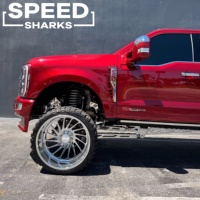 Jantes forgées 20x12 24x14 22x12 6x139.7 6x5.5 Super Single Deep Dish SRW pour Chevrolet Silverado 1500 pour GMC Sierra 1500