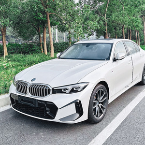 Bmw 3 Series G20 G21 Lci M Sport Front Air Intake Grille <b>Decal</b> Piano Black Carbon Fiber Texture Adhesive Modification - Product Image 1