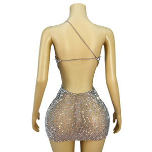 Novance Y4576 Nuevo Diseño 2025 Ropa de Boutique <span class=keywords><strong>Vestido</strong></span> de Cóctel <span class=keywords><strong>Corto</strong></span> Sexy para Mujer con Aplicaciones para <span class=keywords><strong>Fiesta</strong></span> de Cumpleaños y Discoteca - Product Image 4