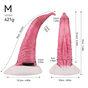 YOCY 12 Inches Big Animal <b>Dildo</b> Realistic Whale Penis Silicone Cock Artificial Animal Penis Female Masturbate Alien Cock <b>Dildo</b> - Product Image 4