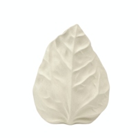 Vase en céramique sculpté en forme de feuille, style Wabi-sabi moderne et luxueux, pour la décoration intérieure, vente directe d'usine, article très prisé