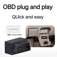 Traqueur de voiture OBD-D9 4G Gps Mini enregistreur de données Traqueur de voiture de véhicule 4g Gps suivi en temps réel Auto Gps Para