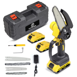 Sierra de Cadena Inalámbrica ACS179 de 21V, Mini Motosierra de 6 Pulgadas para Uso Industrial y Bricolaje, Precio Económico, OEM - Product Image 5