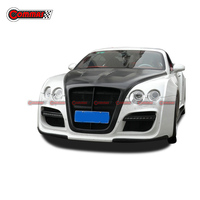 Kit de Carrocería de Fibra de Vidrio Estilo AS para Bentley Continental GT 2004-2012, Parachoques Delantero, Faldones Laterales, Puntas de Escape, Parachoques Trasero