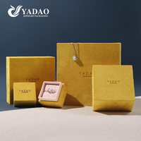 YADAO 2026 Nouvelle Boîte à Bijoux en Velours de Haute Qualité Certifiée FSC pour Pendentifs, Boucles d'Oreilles et Colliers – Emballage de Rangement