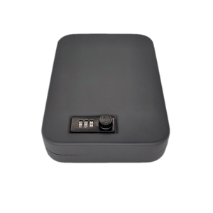 고보안 지문 잠금 휴대용 3자리 조합 금고 가정용 - Product Image 4