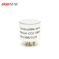 Module de capteur de gaz CO2 NDIR DTS-GH-CO2, certification CE, haute stabilité, sortie analogique de tension/UART, garantie de 12 mois, acier inoxydable