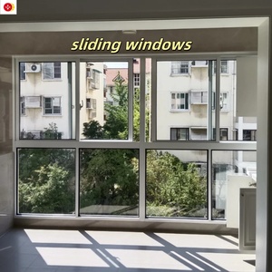<span class=keywords><strong>Finestra</strong></span> <span class=keywords><strong>scorrevole</strong></span> in alluminio con <span class=keywords><strong>finestra</strong></span> di traduzione a sinistra e a destra personalizzata - Product Image 3