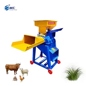Máquina cortadora de paja, procesador de alimentos con picadora de carne para alimentos para animales
