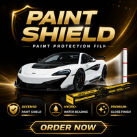 Film de protection de peinture transparent brillant en TPU 7,5 mil, résistant aux UV, auto-réparant, hydrophobe, pour carrosserie de voiture, 1,52 x 15 m