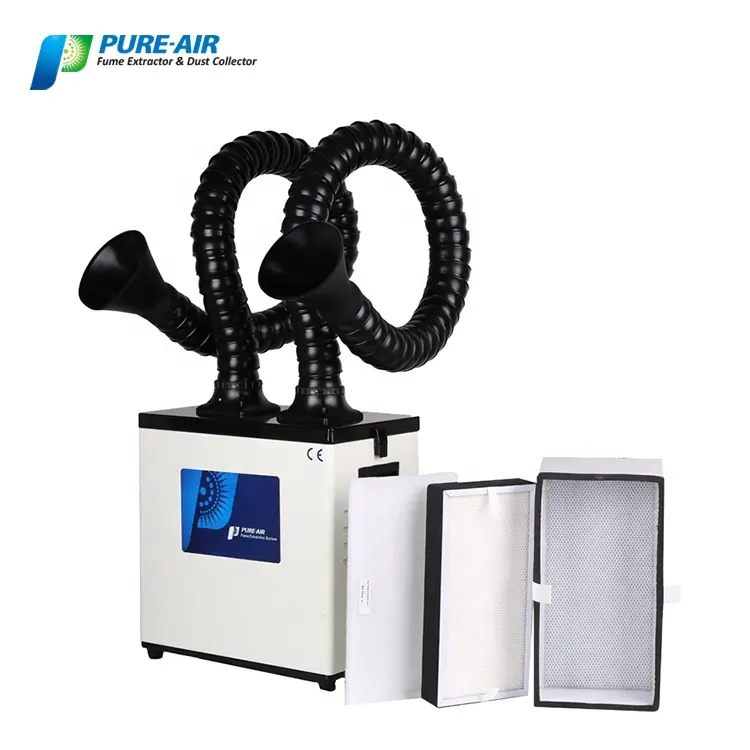 Чистый воздух PA-300TD-IQ Лазерная очистная машина/пайки пылесборника и пылеуловитель