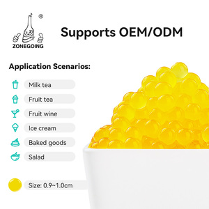 Suministros para Té con Leche, Venta Directa, Bolas de Jugo de Fruta con Sabor a Plátano de 3 kg para Té Boba y Repostería - Product Image 2