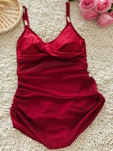 Maillot de bain une pièce à fleurs pour femmes, col en V, séchage rapide, maillot de bain de plage respirant et extensible - Product Image 2