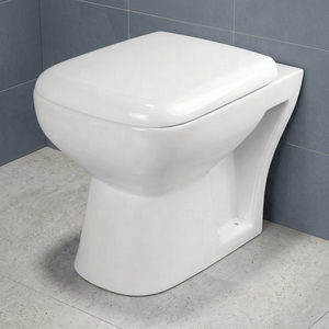 European Water Closet Anglo Indian <b>Set</b> Low Price <b>Square</b> Matt Ceramic EWC Toilet P Trap Concealed Tank One Piece - Product Image 4