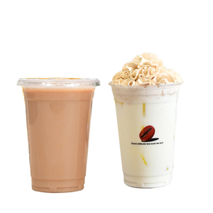 Gobelets jetables personnalisés en PET/PLA de 16 oz (98 mm) pour jus, smoothies, thé, café, yaourt, granita, <span class=keywords><strong>Activia</strong></span>, tailles 12, 16, 20 oz avec couvercles dôme - Product Image 3
