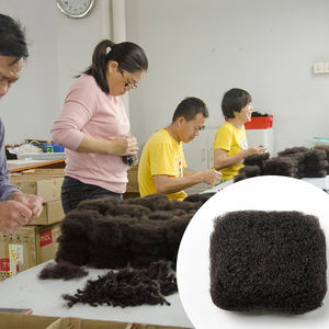 Afro Kinky Curly Humain Hair Bulk para extensiones de cabello - Product Image 6