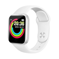 Pulsera Inteligente Y68, Notificaciones Deportivas, Información Meteorológica, Esfera Personalizable D20, Reloj Inteligente