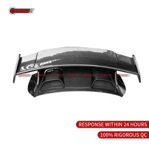 Mới Đến Khô Sợi Carbon Nâng Cấp Để Gt3 Phong Cách Xe Phụ Tùng Ô Tô Phía Sau Cánh Racing Spoiler Cho Porsche 991 991.2 - Product Image 6