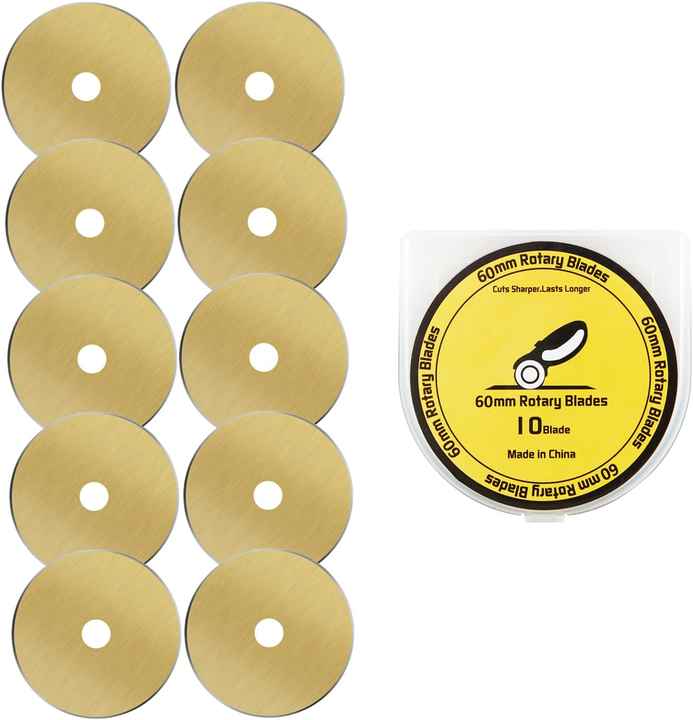 Lames De Cutter Rotatif 28mm - 2 Pièces, Précises Et Durables, Pour Patchwork Et Couture - 7