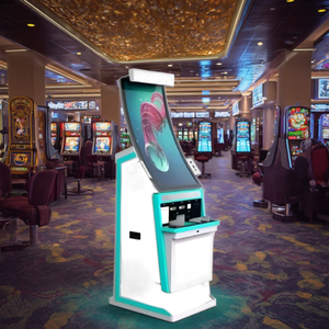 Sistema de pago de autoservicio de quiosco de juegos sin efectivo en forma de arco de 32 pulgadas para <span class=keywords><strong>apuestas</strong></span> deportivas Función 3D World SDK - Product Image 5