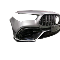 Kit de Parachoques Delantero y Kit de Radiador de Alta Calidad para Mercedes-Benz CLA45 C118, Compatible con Modelos CLA Regulares y Modelos AMG