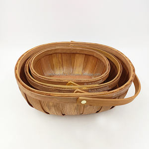 Panier de rangement en tissu écologique de fournisseur chinois, multifonctionnel, design en forme de brouette, pour fruits et légumes, élégant, style fermier - Product Image 3