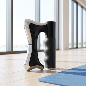 Appareil de massage vibrant à micro-courant et compresse chaude pour la relaxation musculaire et la récupération après l'exercice - Product Image 2