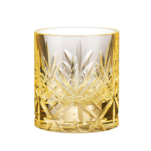 Vaso de Whisky de Cristal Cilíndrico Elegante y Lujoso ZiYi, Hecho a Mano con Grabado Láser de Patrón Cursivo, Duradero, con Logotipo Personalizado para Empresas - Product Image 1