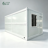 Casas Plegables YITOP, Puertas y Ventanas Personalizadas, Instalación Rápida, Alojamiento para Hoteles, Oficinas, Campamentos, Contenedor Móvil, Casas Plegables