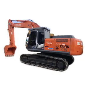 Excavadora Usada Original Japonesa Hitachi ZX210 de 21 Toneladas con Motor Isuzu, Alta Eficiencia Hidráulica, Certificación CE y EPA - Product Image 1