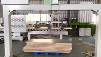 Machine de pressage à chaud haute fréquence pour portes en bois, ligne de production et d'assemblage à vendre sur commission