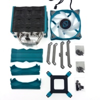 Enfriador de Aire para CPU IceSLEET G4OC con Ventilador de Rodamiento Líquido de 120 mm y Rendimiento Silencioso