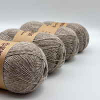 Cheveux angora comme 1/11.2NM * 3 25% ALL 50% AC 25% NY (PA IM RA) confortable bébé laine tricotée bricolage écharpe fil