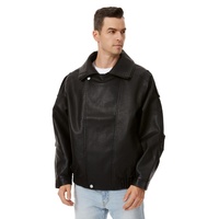 Veste en cuir de moto imperméable et respirante de haute qualité, taille M-XL, coupe ajustée, fermeture éclair, OEM