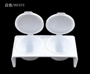 Bolígrafos de plástico rosa blanca con doble agujero, taza 2023, herramientas de pluma de lavado para arte de uñas, suministros de moda para uñas para profesionales - Product Image 6